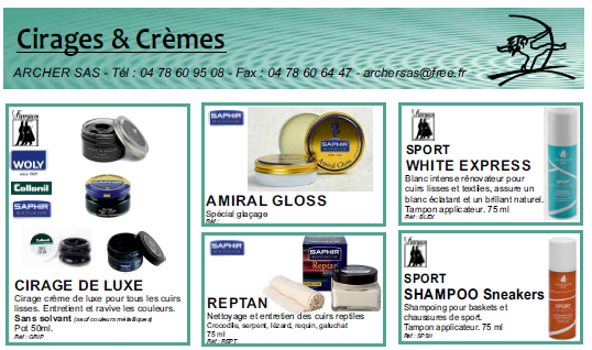Catalogue produits entretiens